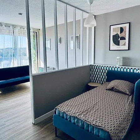 Appartement Bright With A View Of Puy Courny *
